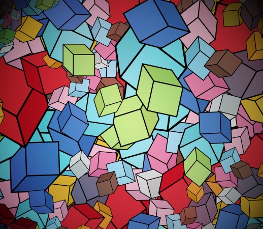 Abstract Cool Cubes handyhüllen
