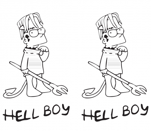 Bart Hellboy handyhüllen