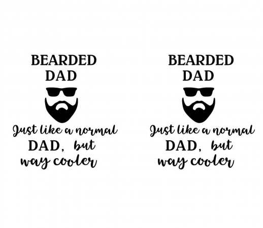 Bearded Dad Just like a normal dad but Cooler handyhüllen