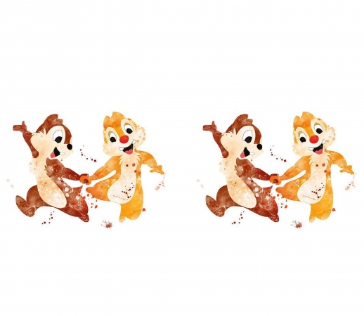 Chip And Dale Watercolor handyhüllen