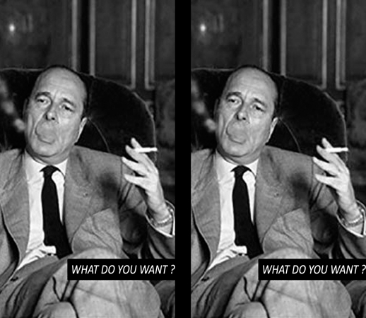 Chirac Smoking What do you want handyhüllen