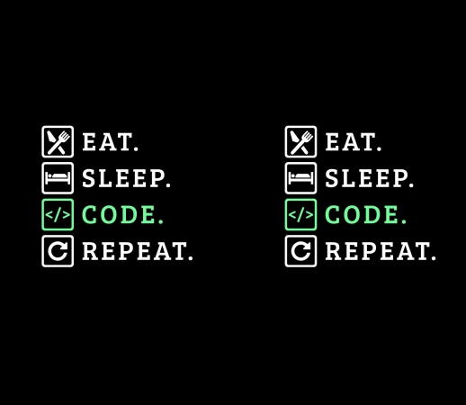 Eat Sleep Code Repeat handyhüllen