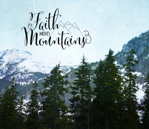 Faith Moves Mountains handyhüllen
