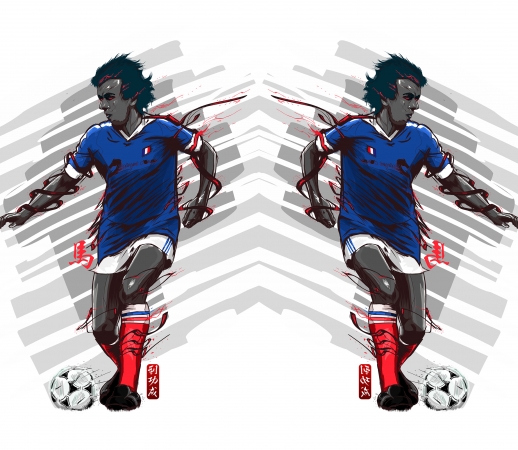 Football Legends: Michel Platini - France handyhüllen