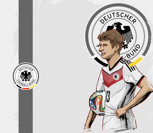 Football Stars: Thomas Müller - Germany handyhüllen