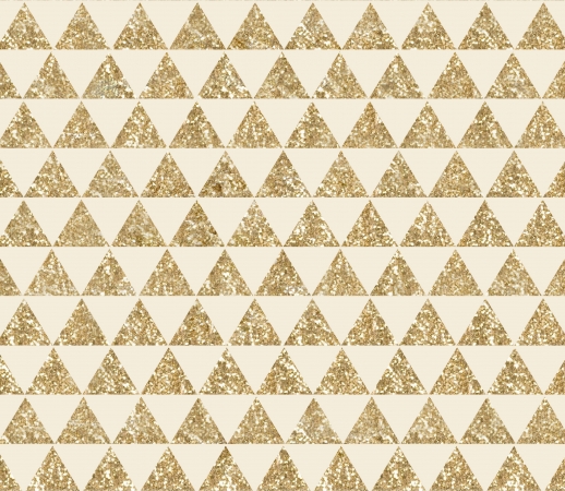 Glitter Triangles in Gold handyhüllen