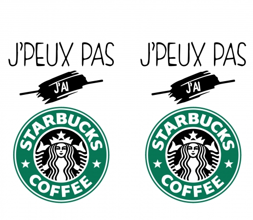 Je peux pas jai starbucks coffee handyhüllen