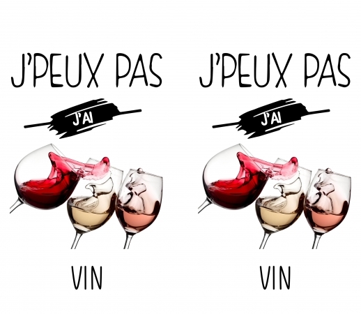 Je peux pas jai vin handyhüllen