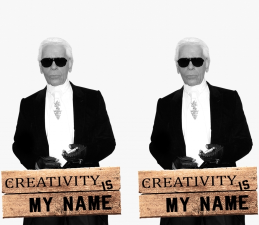 Karl Lagerfeld Creativity is my name handyhüllen