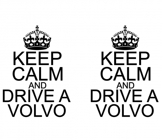 Keep Calm And Drive a Volvo handyhüllen