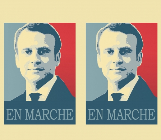 Macron Propaganda En marche la France handyhüllen