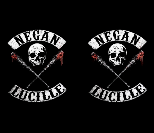 Negan Skull Lucille twd handyhüllen