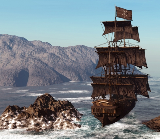 Pirate Ship 1 handyhüllen
