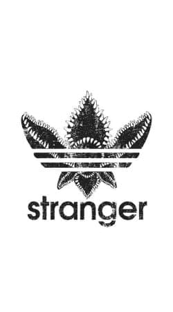 Stranger Things Demogorgon Monster JOKE Adidas Parodie Logo Serie TV handyhüllen