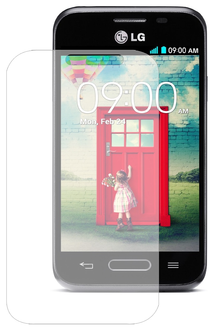 2 in 1 LG L40 Displayschutzfolie