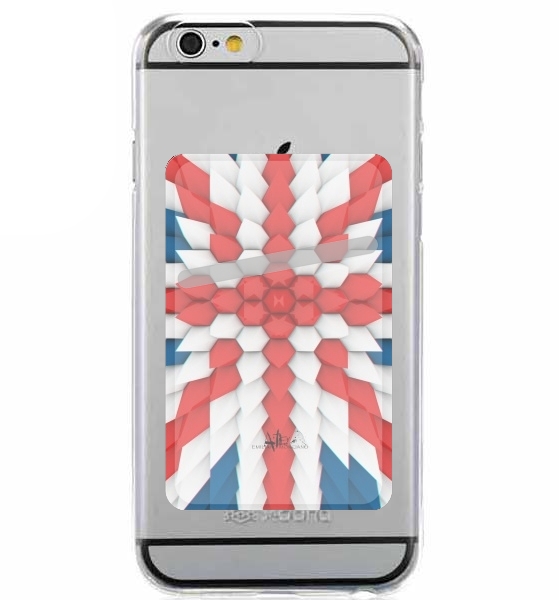 3D Poly Union Jack London flag für Slot Card