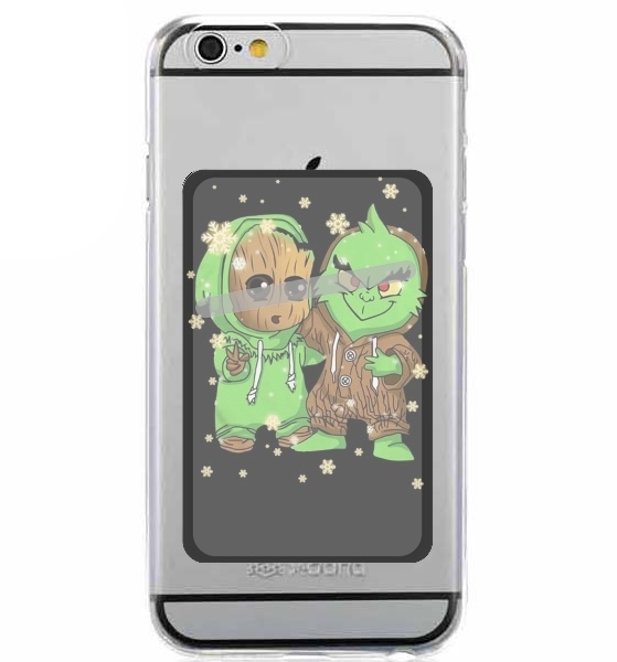  Baby Groot and Grinch Christmas für Slot Card