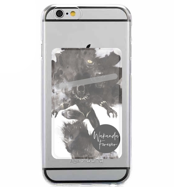 Black Panther Abstract Art Wakanda Forever für Slot Card