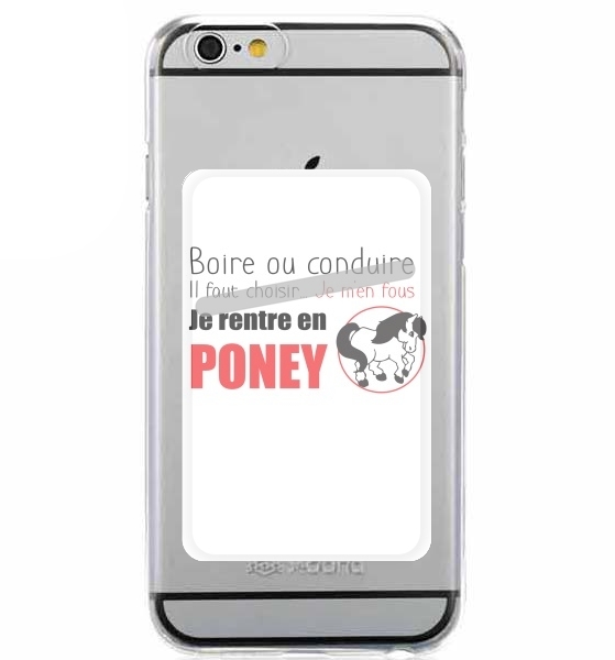 Boire ou conduire Je men fous je rentre en Poney für Slot Card