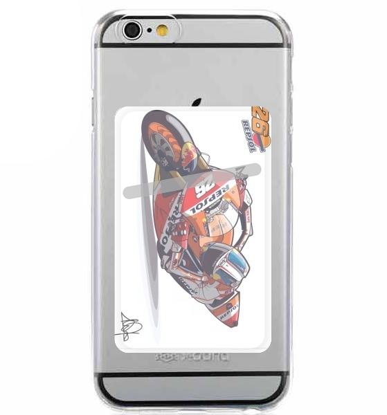 Dani Pedrosa Moto GP Cartoon Art für Slot Card