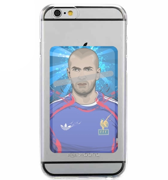 Football Legends: Zinedine Zidane France für Slot Card