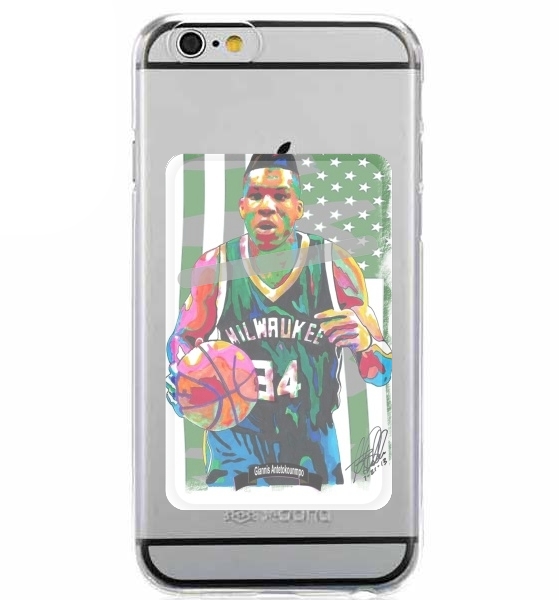 Giannis Antetokounmpo grec Freak Bucks basket-ball für Slot Card