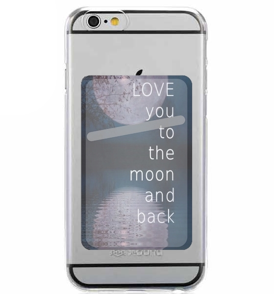 I love you to the moon and back für Slot Card