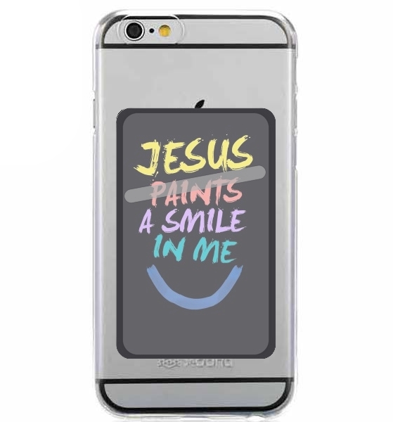 Jesus paints a smile in me Bible für Slot Card