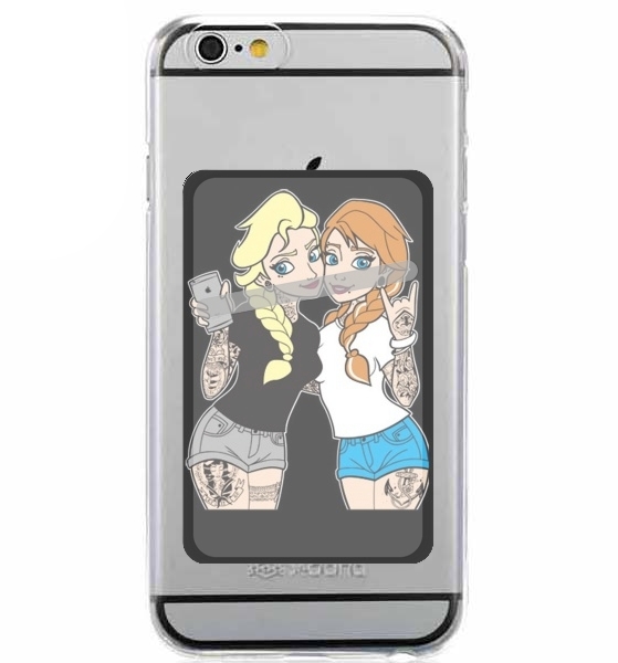 Sisters Selfie Tatoo Punk Elsa Anna für Slot Card