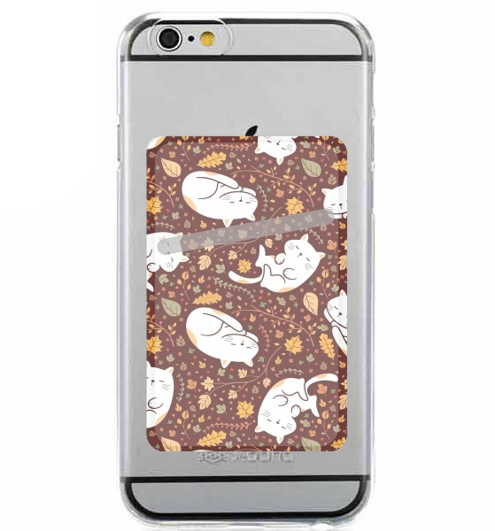 Sleeping cats seamless pattern für Slot Card