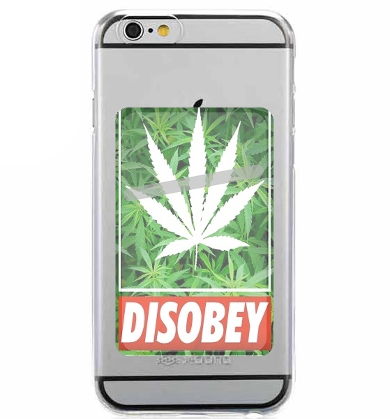 Weed Cannabis Disobey für Slot Card