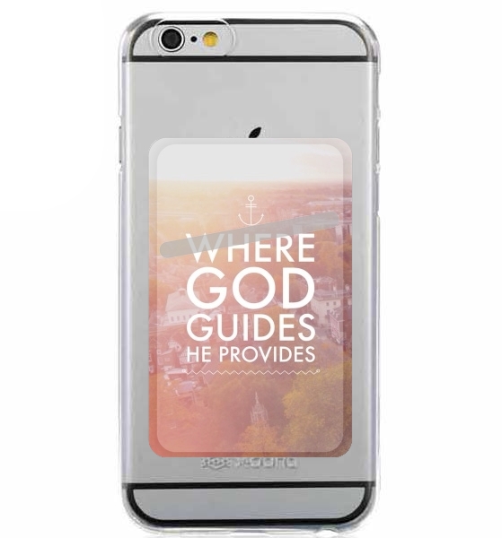 Where God guides he provides Bible für Slot Card