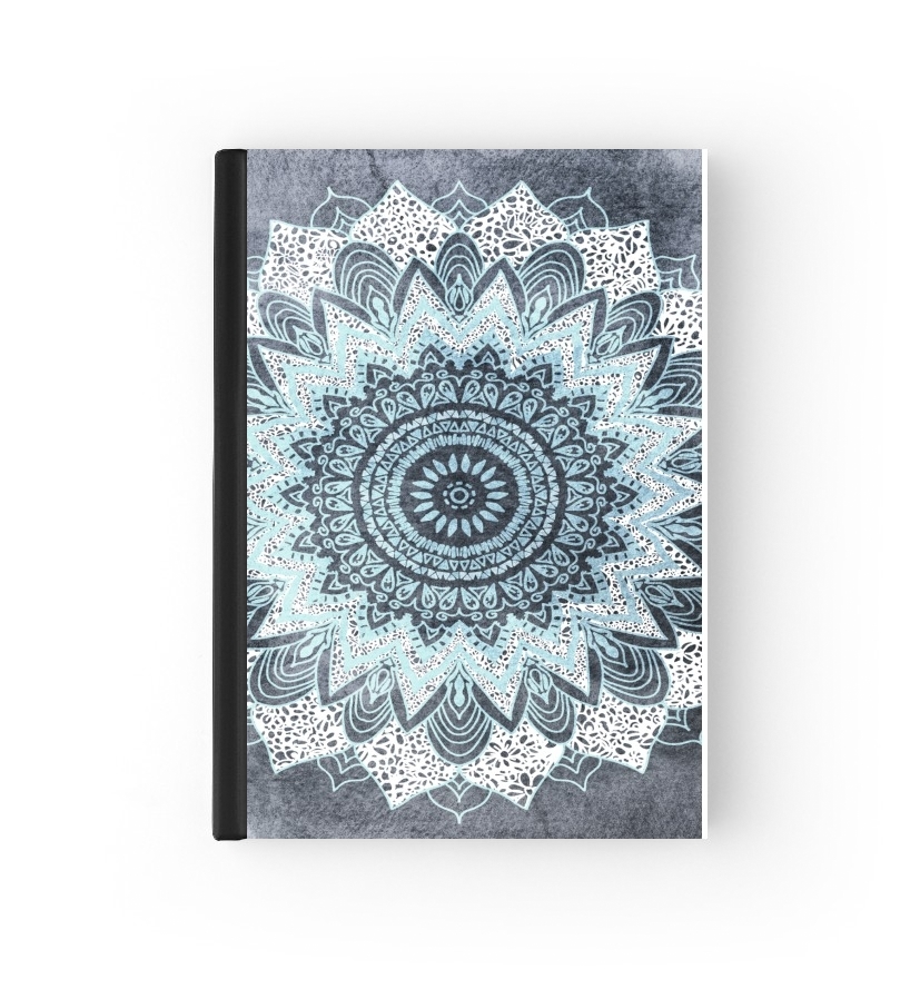 Bohochic Mandala in Blue für Passhülle