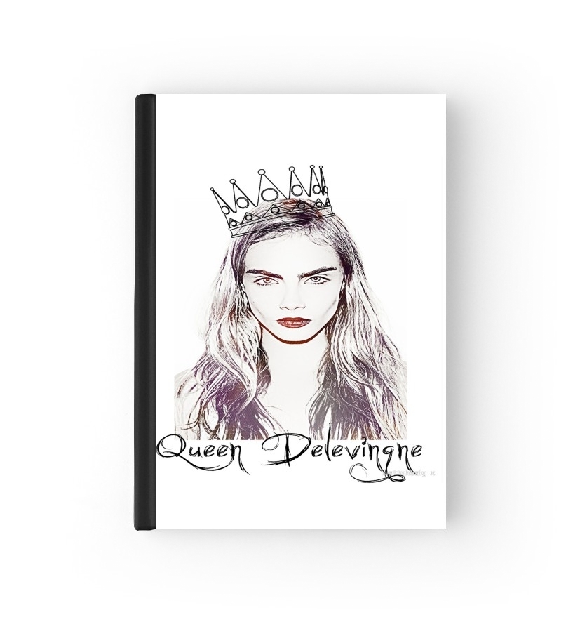 Cara Delevingne Queen Art für Passhülle