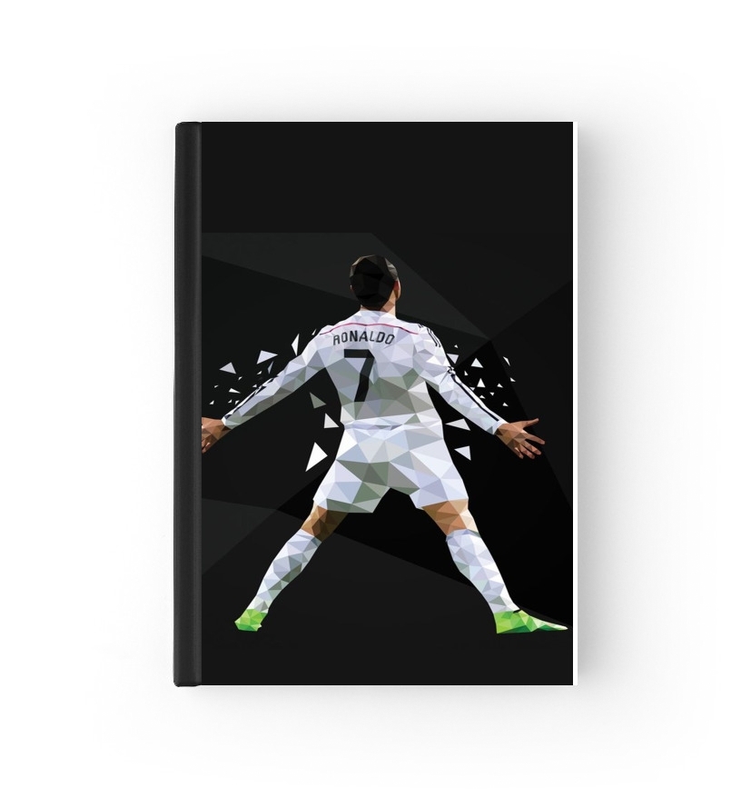 Cristiano Ronaldo Celebration Piouuu GOAL Abstract ART für Passhülle