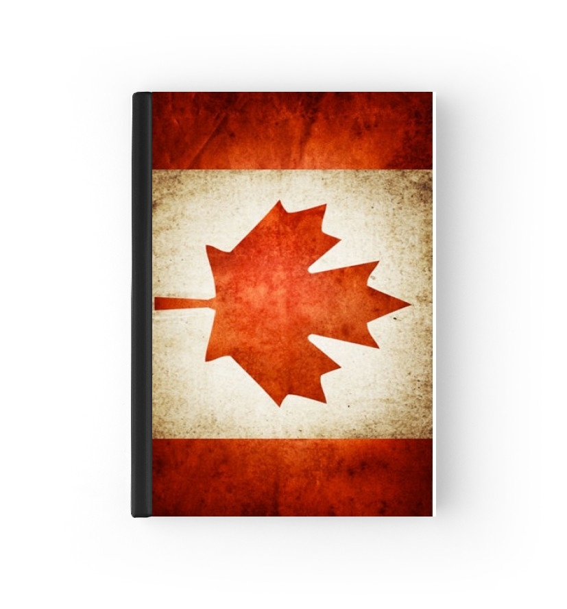 Canadian Flag Vintage für Passhülle