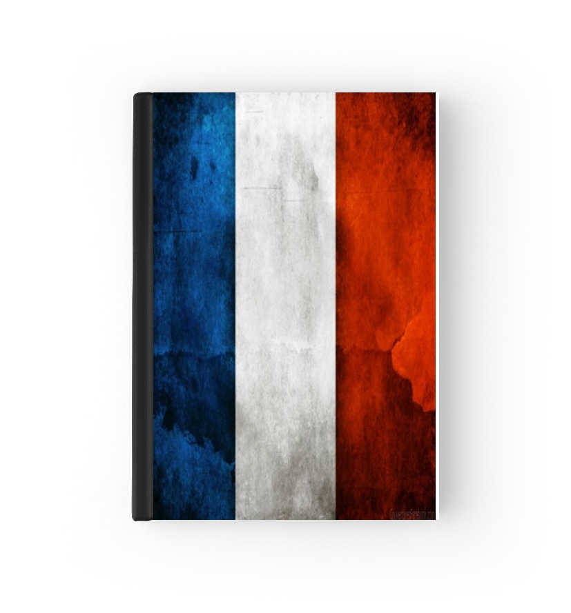 Flag France Vintage für Passhülle