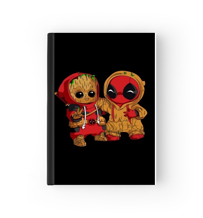 Groot x Deadpool für Passhülle