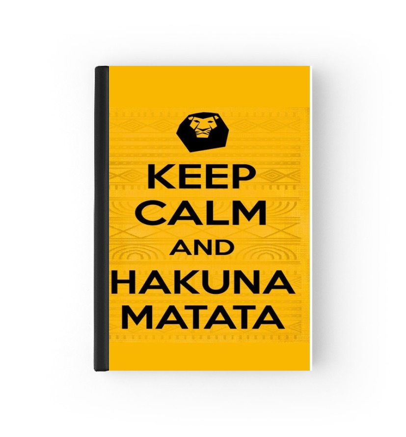 Keep Calm And Hakuna Matata für Passhülle