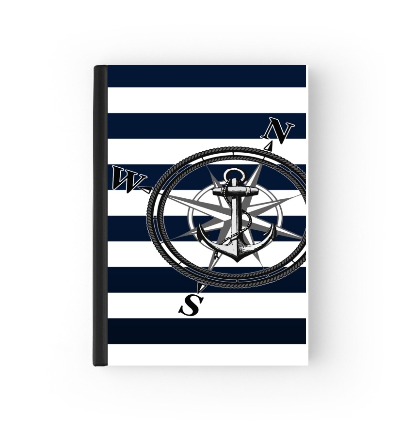 Navy Striped Nautica für Passhülle