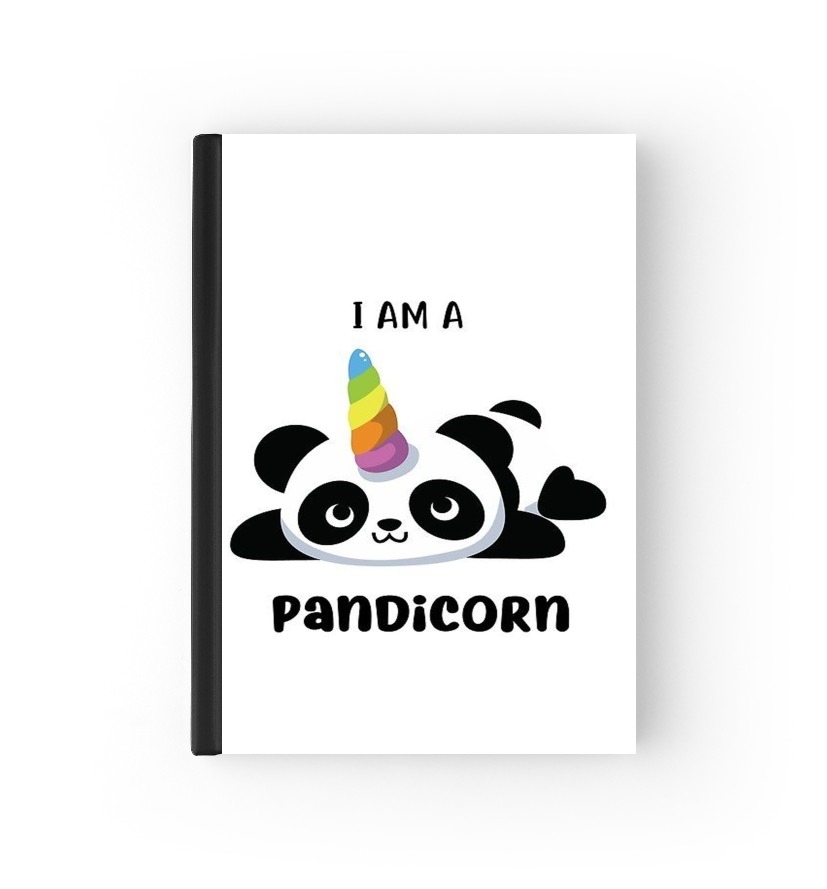 Panda x Licorne Means Pandicorn für Passhülle