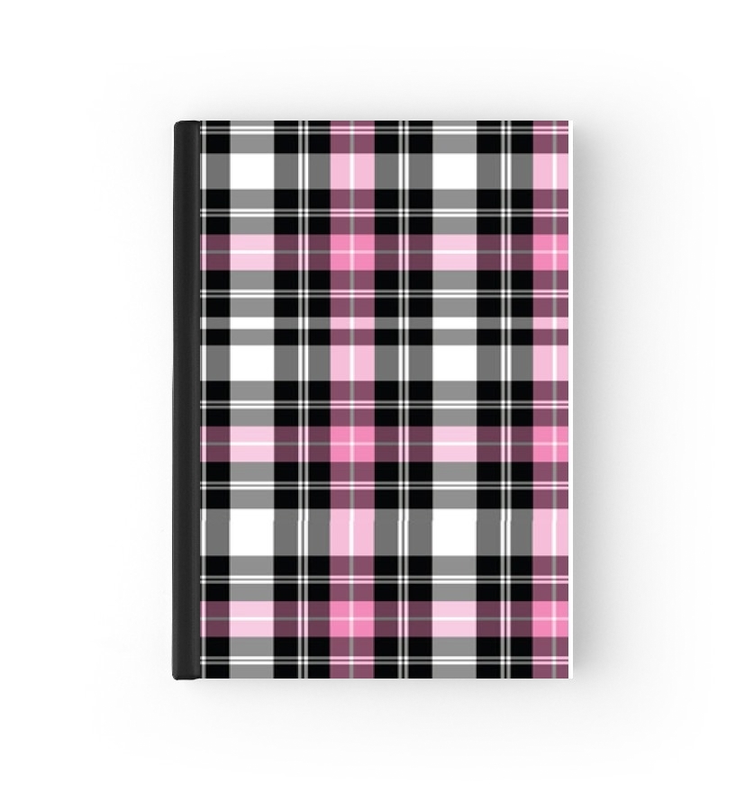 Pink Plaid für Passhülle