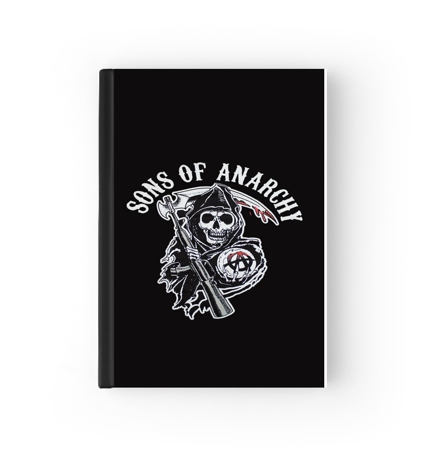 Sons Of Anarchy Skull Moto für Passhülle