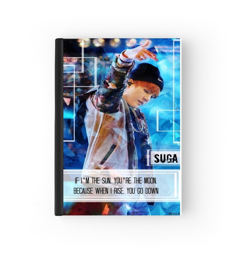 Suga BTS Kpop für Passhülle