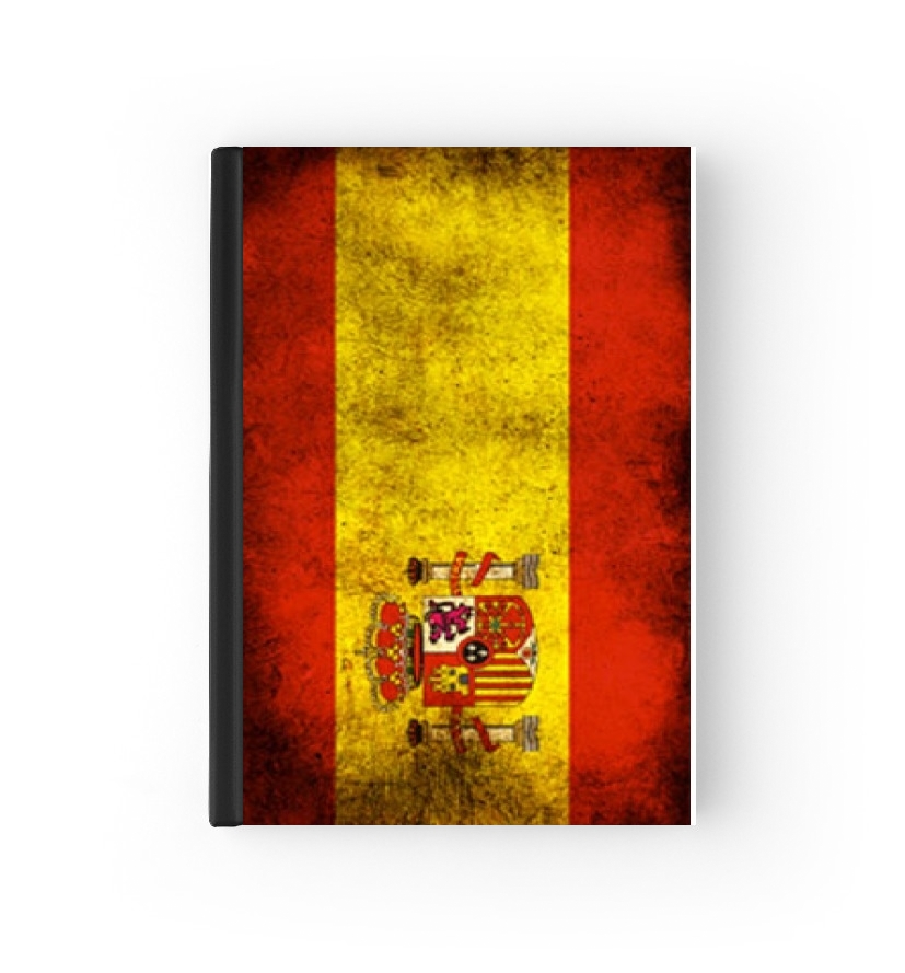 Vintage Flagge Spanien  für Passhülle