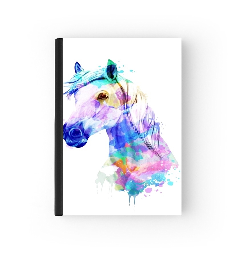 watercolor horse für Passhülle