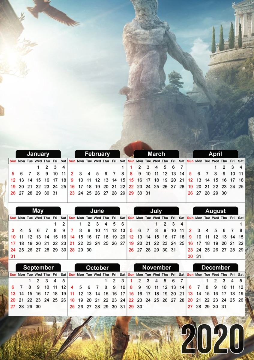 AC Odyssey für A3 Fotokalender 30x43cm