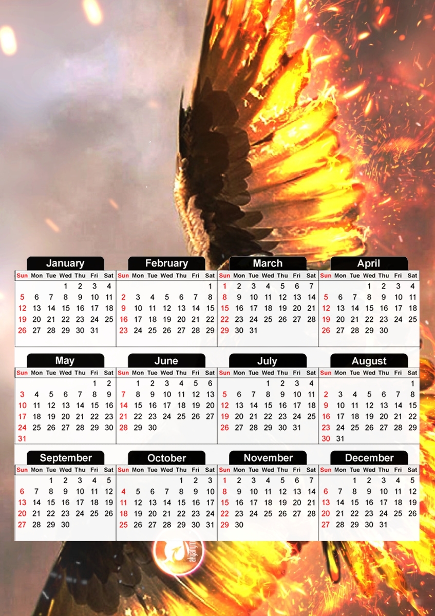 Aguila Fenix für A3 Fotokalender 30x43cm