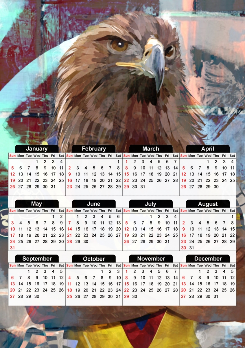 Aguila Retro 80 für A3 Fotokalender 30x43cm