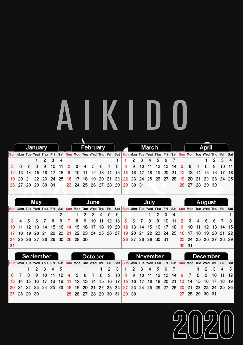 Aikido Evolution für A3 Fotokalender 30x43cm